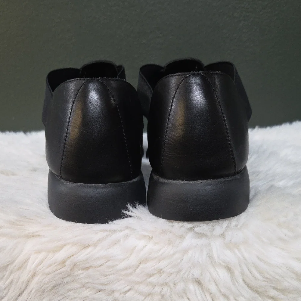 Mootsies Tootsies Black Leather Sandals New Size 10 - Picture 5 of 6